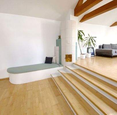 Kachelofen Wohnzimmer