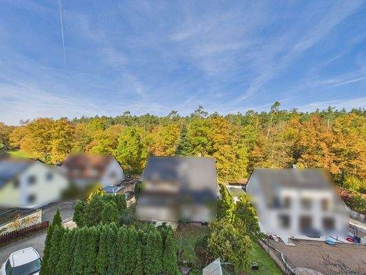 Aussicht aus dem Kinderzimmer