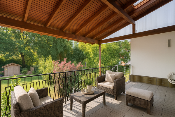 Terrasse 1. OG Visualisierung