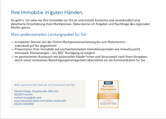 Ihre Immobilie