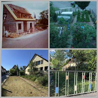 Aussenbereich damals und heute