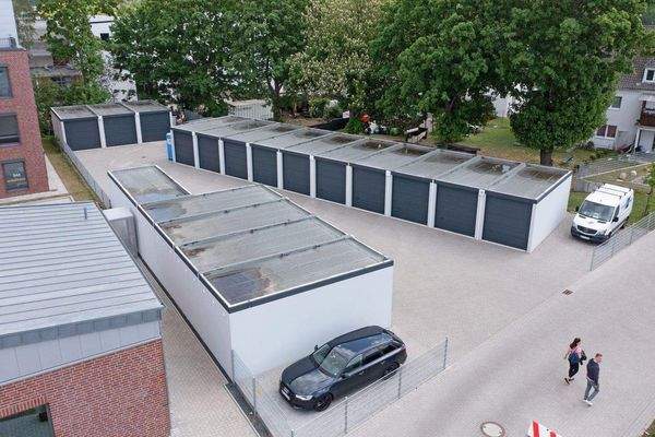 Handwerkergarage mit Strom