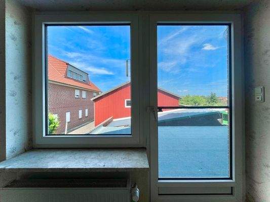 Ausblick aus dem Wohnzimmer