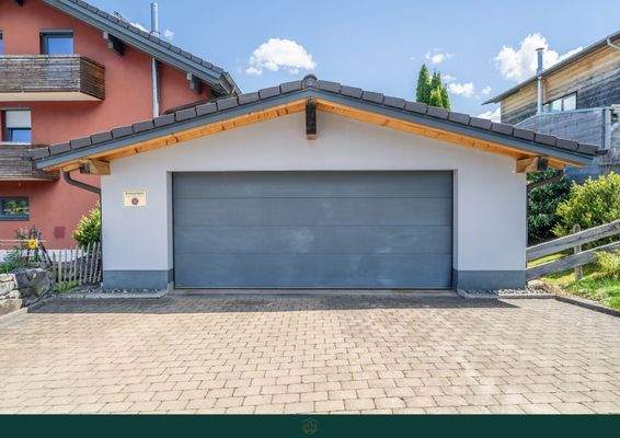 Freistehende Doppelgarage 1 von 2