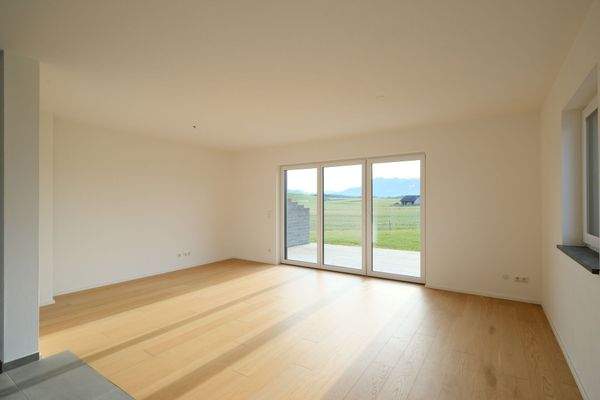 Der offene Wohn- und Essbereich