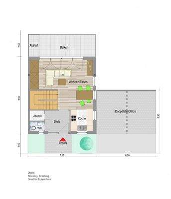 BV Altensteig Grundriss EG bunt beschr