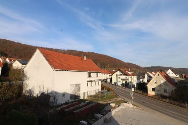 Ausblick von Balkon