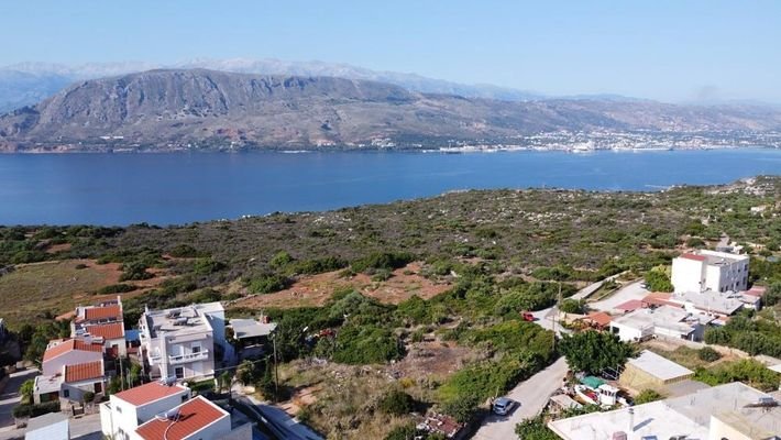 Kreta, Aroni: Grundstück mit Meerblick und hoher B