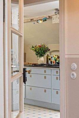 Blick in die Küche OG