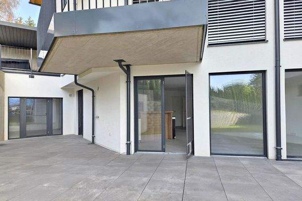 Ansicht vom Garten aus