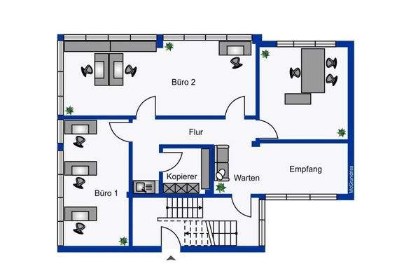 Grundriss 1. Obergeschoss