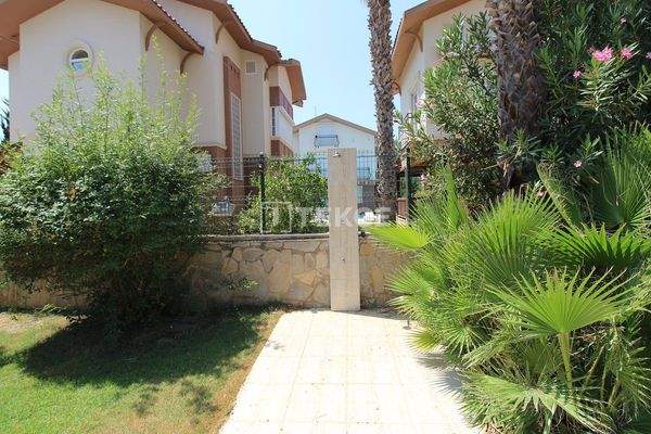 Triplex Villa with a Garden in a Complex in Belek Antalya