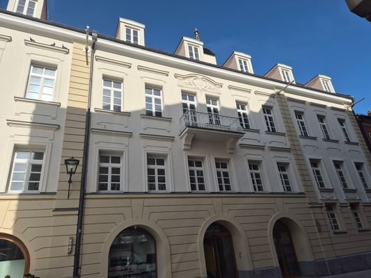 Ansicht Residenzstraße / Drei Helm Gasse