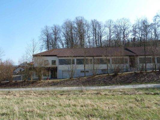 Nordansicht der Gebäudeabschnitte