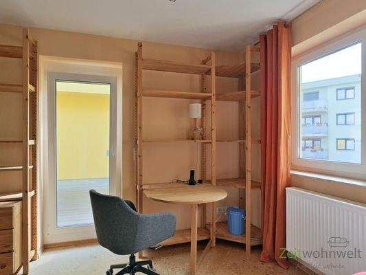 Blick zur Dachterrasse