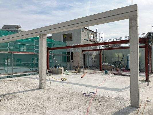 Baustelle März/April 2024