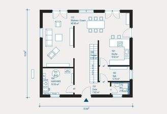 Modernes Einfamilienhaus