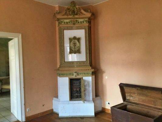 Kachelofen Erdgeschoss