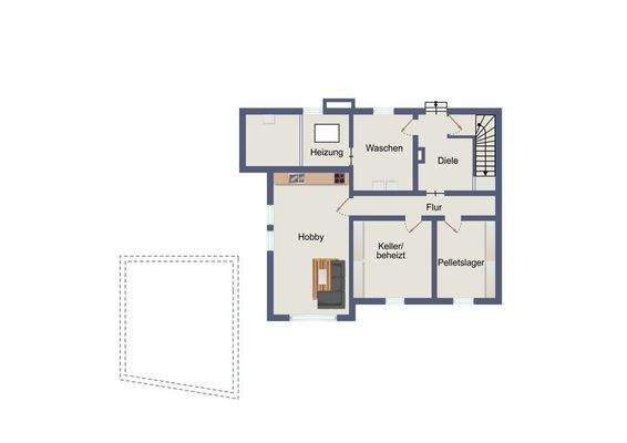 Grundriss Kellergeschoss