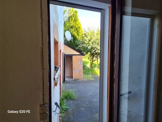 Ausgang zur Garage