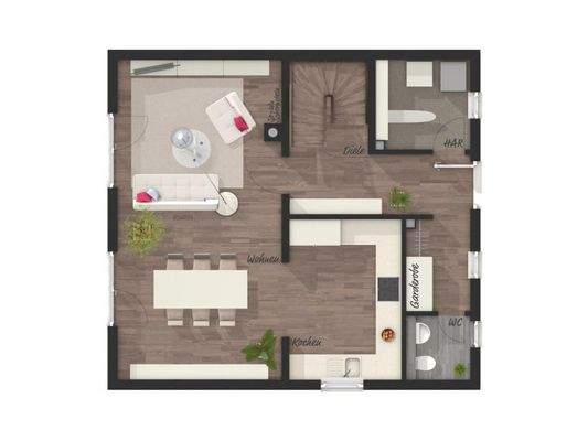 Grundriss Erdgeschoss