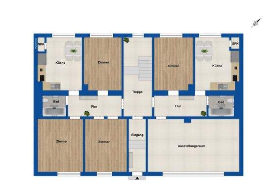 Grundriss Erdgeschoss