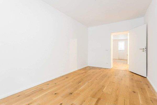 Blick in das zweite Schlafzimmer 