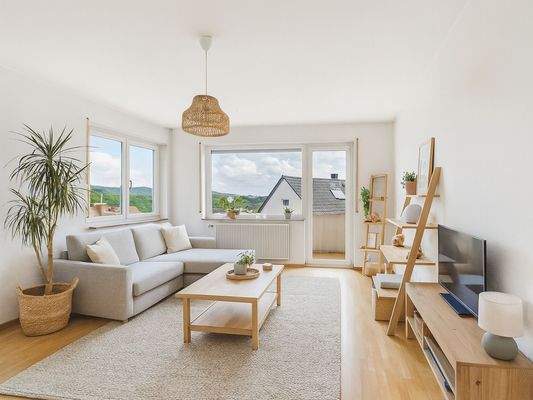 Wohnzimmer (gestaged)