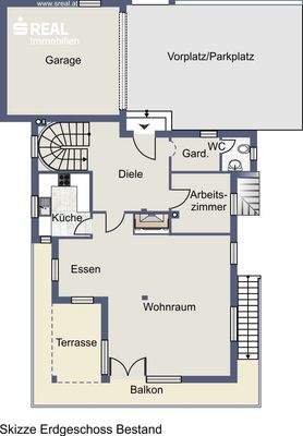 Planskizze EG Bestand