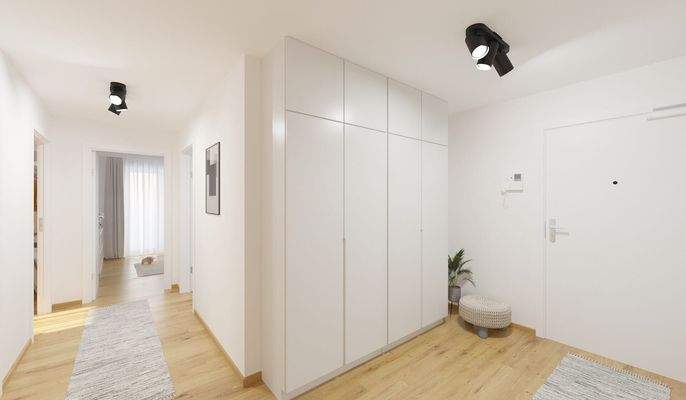 Visualisierung des Eingangsbereiches