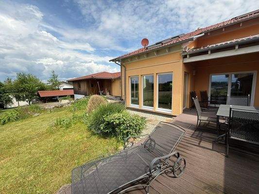 erholsamer Terrassenbereich