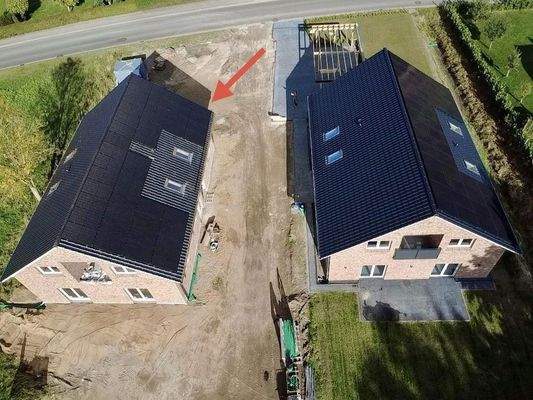 Zwillings-Doppelhäuser