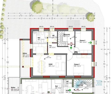 Grundriss WE4