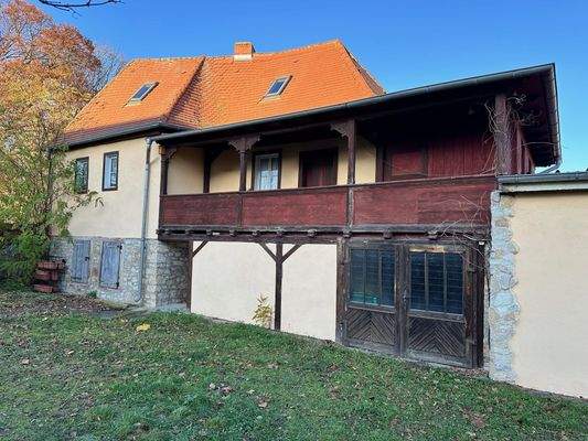 Gartenhaus - Gartenansicht