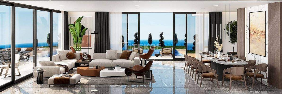 High Standard Villas Near Sea in North Cyprus Girne