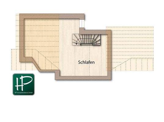 Grundriss Spitzboden