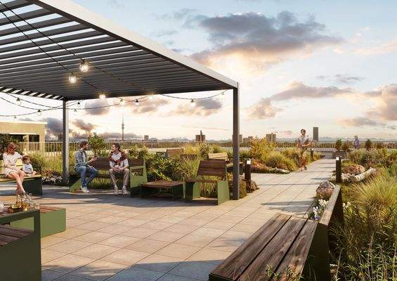 PARKSIDE Gemeinschafts-Dachterrasse