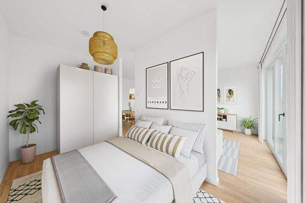 Einrichtungsbeispiel Schlafbereich