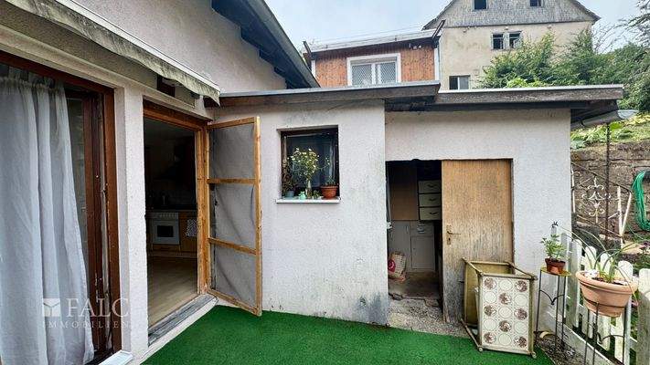 Ausgang zur Terrasse