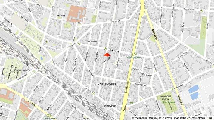 Geolyzer Kartenausschnitt