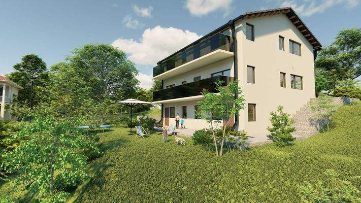 Mögliche Visualisierung Grundstück Nr. 1