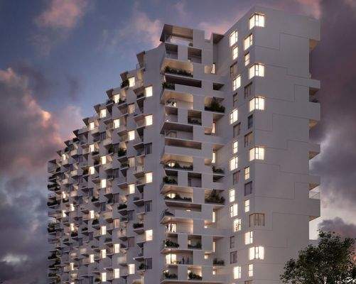 Q ©JamJam – C. Schön GmbH Art-Invest_TheMetropolitan_Aussen_02_Nacht