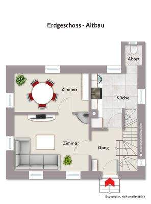 Erdgeschoss - Altbau