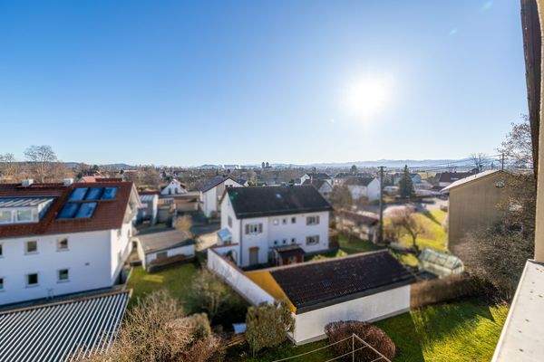 Aussicht aus der Wohnung