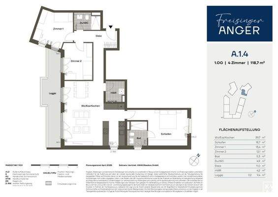 17_fa_ Freisinger Anger A.1.4 groundplan