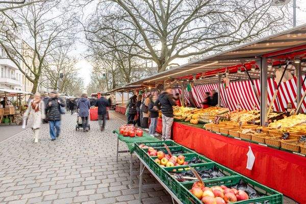 Wochenmarkt am Kollwitzplatz