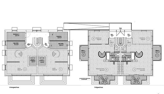 UNTERGESCHOSS - ERDGESCHOSS