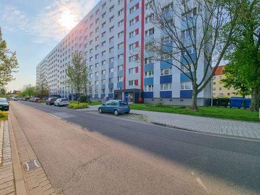 Ansicht Eingangsseite des Objektes