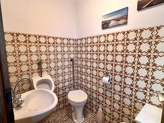 WC im Erdgeschoss