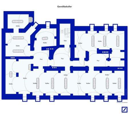 Grundriss Gewölbekeller